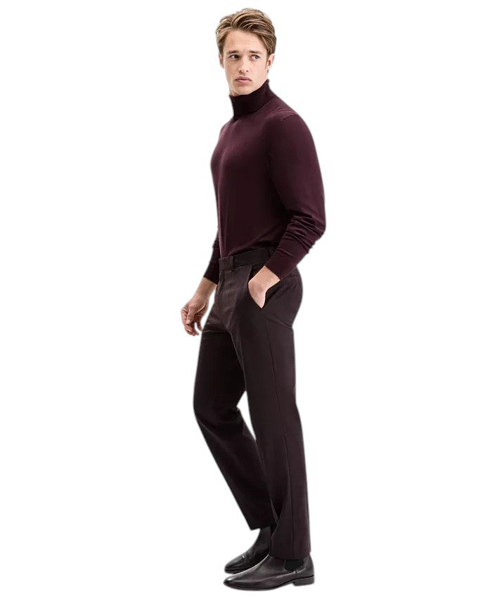 Hugo Boss Mens Modern fit Dress Pants 38 / 32 Red Plaid