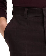 Hugo Boss Mens Modern fit Dress Pants 38 / 32 Red Plaid