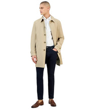 Michael Kors Men's Classic-Fit Raincoat Coat 40 S Beige