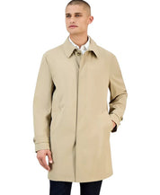 Michael Kors Mens Classic fit Raincoat Coat 44 R Beige Solid
