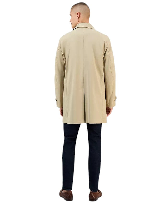 Michael Kors Men's Classic-Fit Raincoat Coat 40 S Beige