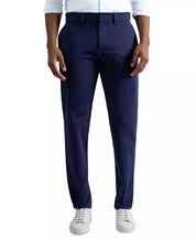 Kenneth Cole Mens Slim fit Dress Pants Knit 34 / 30 Navy  Blue Solid