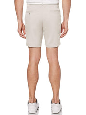 PGA TOUR Mens Flat-Front Golf Shorts Silver Lining Size 42