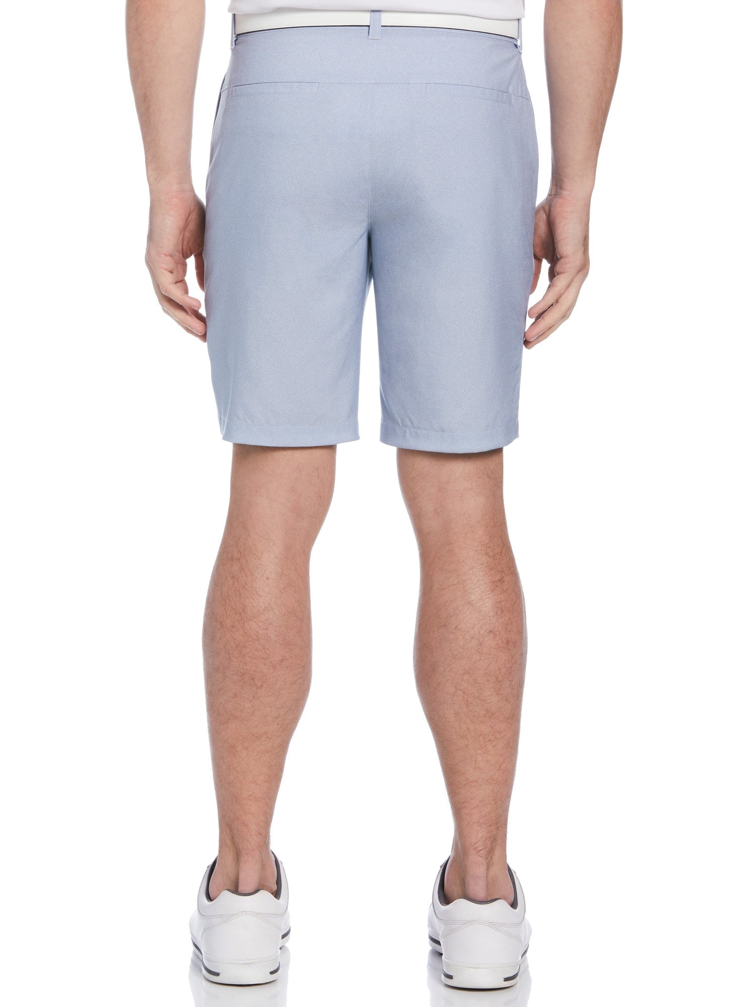 PGA TOUR Men's Stretch Tradewinds 40 Waist Casual Shorts Blue