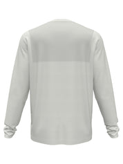 PGA TOUR Men's Mixed Media Sun Protection Long Sleeve Shirt White Small