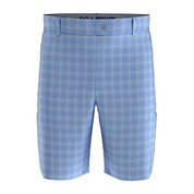 PGA TOUR Mens 9" Plaid Golf Shorts Blue 40