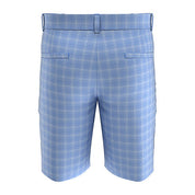 PGA TOUR Mens 9" Plaid Golf Shorts Blue 40