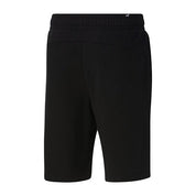 Puma Mens Logo Sport Shorts Elastic Waist Black White XXL