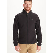 Marmot Mens Fleece Rocklin Jacket Black XL