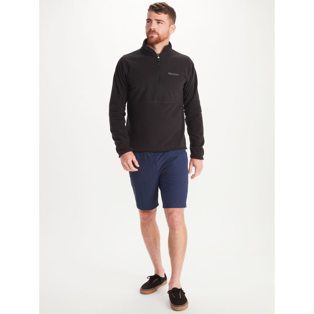 Marmot Rocklin 1/2 Zip Black Men's Sweatshirt Xl