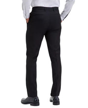 Dkny Mens Modern fit 3 Piece Vested Suit 36 S Pants 29 / 30 Black Solid