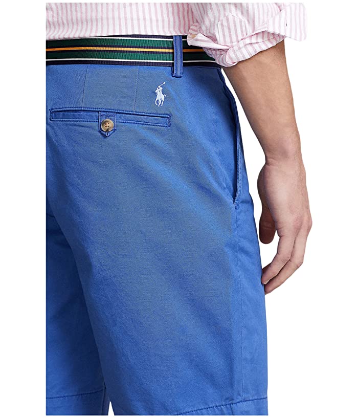 Ralph Lauren Polo Mens 9.5" Stretch Shorts Liberty Blue Size 32