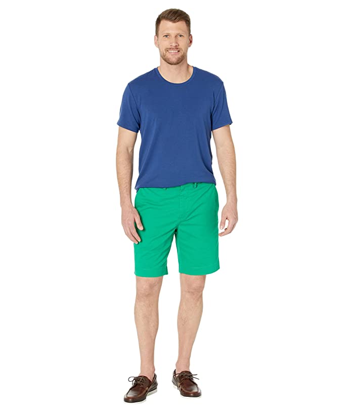 Polo Ralph Lauren Mens 9.5-Inch Stretch Shorts Green 38