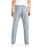 Dockers Men Chino Slim Fit Flat Front Pants Vintage Indigo Blue 34 x 30