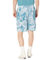 Champion Tiedyed Mesh Shorts  Crush Dye Aqua Tonic  Blue Medium