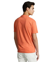 Polo Ralph Lauren Classic Fit V Neck Short Sleeve T Shirt Orange  2XL