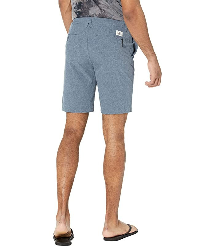 Quicksilver Men's Union Heather Amphibian Shorts Size 31 Insignia Blue