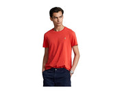 Polo Ralph Lauren Mens Classic-Fit Jersey Crew  T Shirt Red Large