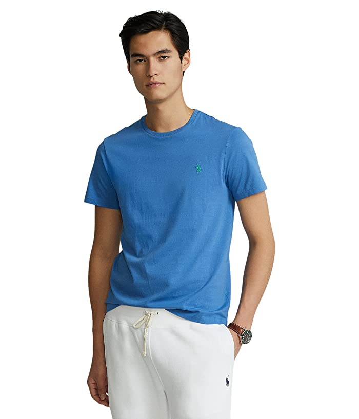 Polo Ralph Lauren Men's Cotton Crewneck Tshirt Navy Small