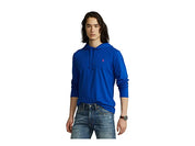 Polo Ralph Lauren Men's Jersey Hooded Long Sleeve T Shirt Royal Blue XL
