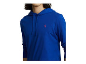 Polo Ralph Lauren Men's Jersey Hooded Long Sleeve T Shirt Royal Blue XL