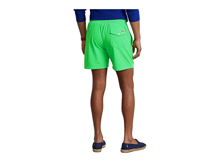 Lauren Polo Ralph Lauren 5.75" Swim Trunks Neon Green XL
