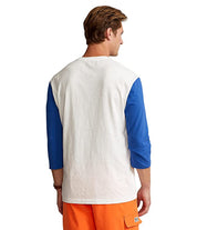 Ralph Lauren Polo Men's Classic Fit Long Sleeve T Shirt Graphic Oxford White XL