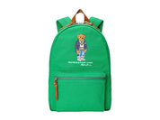 Ralph Lauren Polo Bear Canvas Backpack Green