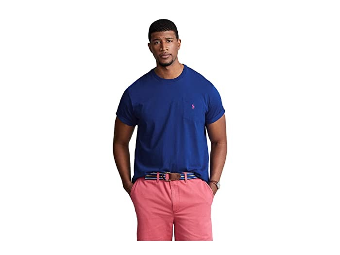 Polo Ralph Lauren Big & Tall Big Tall Classic Fit Pocket T Shirt 3XB 3XL BLUE