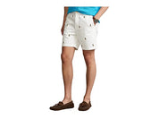 Polo Ralph Lauren Men's 6 Polo Prepster Stretch Chino Shorts White Small