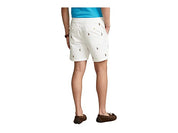 Polo Ralph Lauren Pony Player Embroidered Swim Shorts White Large
