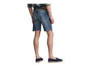 Ralph Lauren Polo Mens Classic Fit 8.5 Inseam Denim Shorts Havemeyer Blue 38