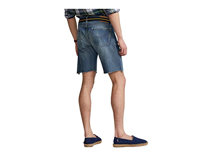 Ralph Lauren Polo Mens Classic Fit 8.5 Inseam Denim Shorts Havemeyer Blue 38