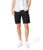 Dockers Smart 360 Mens Tech Cargo 9" Shorts Big and Tall Black 56