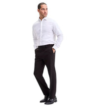 Tallia Mens Classic fit Dress Pants 30 / 30 Black Solid
