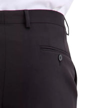 Tallia Mens Classic fit Dress Pants 30 / 30 Black Solid