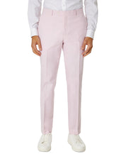 Tommy Hilfiger Mens Modern fit Dress Pants 36 / 32 Pink Solid Stretch