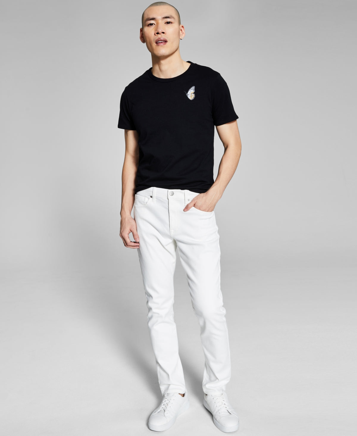 And Now This Men's Quay Slim Fit Jeans Quay white 31" Waist