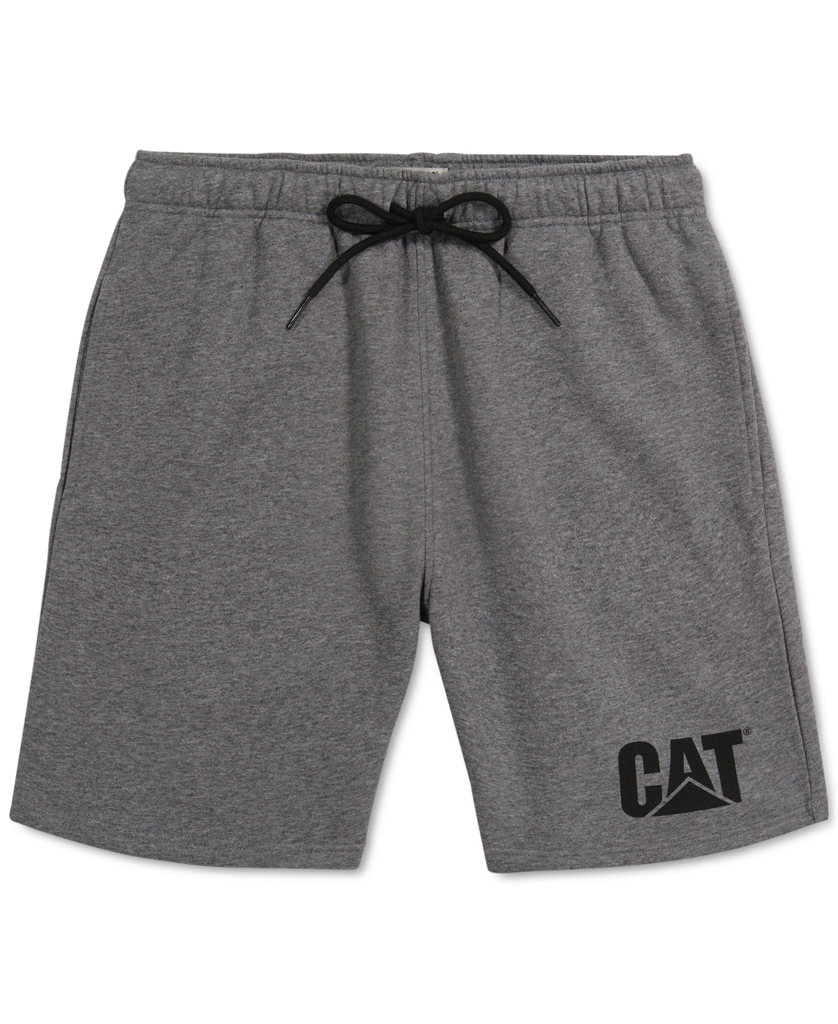 Caterpillar Men's Charcoal Heather Grey Fleece Shorts Large