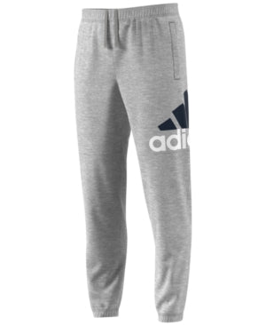 Adidas Mens Regular fit Sweatpants Pants XXL Grey Solid
