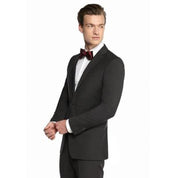 Calvin Klein Mens Slim fit Wool Suit Jacket Blazer 36 S Charcoal Gray Stretch
