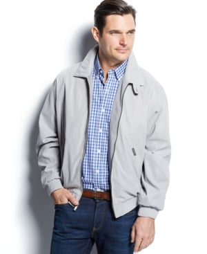 Weatherproof Mens Regular fit Bomber Jacket Coat XXXL Grey Solid