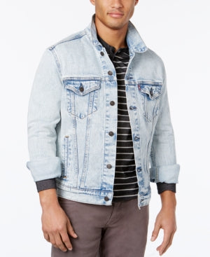 Levi's Men's Denim Trucker Jacket XL Light Blue