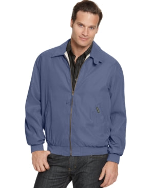 Weatherproof Men's Big & Tall Lightweight Bomber Jacket  Navy 3Xl