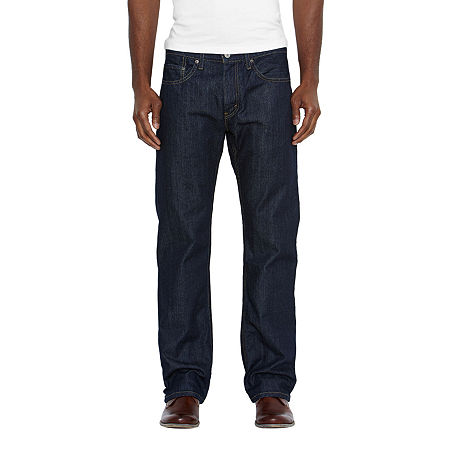 Levi's 559 Mens Big and Tall Straight fit Denim Jeans 50 / 32 Blue