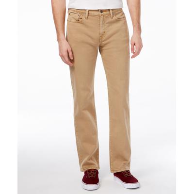 Levis Mens 514 Corduroy Earth Khaki Pants Straight Leg 36 x 36