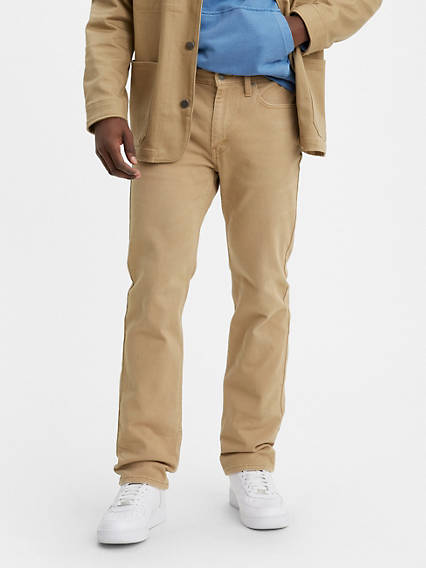 Levis Mens 514 Corduroy Straight-Leg Pants Earth Khaki 34 x 30