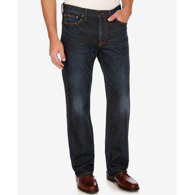 Lucky Brand Mens Navy Straight Leg Classic Fit Denim Jeans 34 x 32