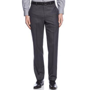 Calvin Klein Mens Slim fit Dress Pants 38 / 32 Dark Grey Solid