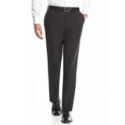Calvin Klein Mens Slim fit Dress Pants 36 / 34 Dark Grey Solid Stretch Wool